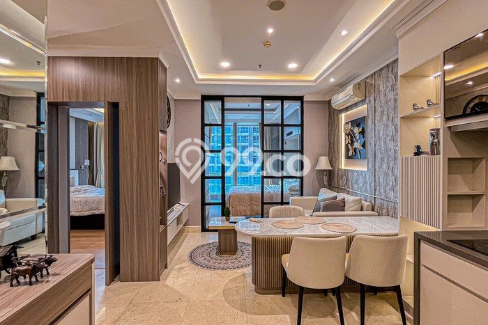 Apartemen Sewa 2 Kamar Murah Siap Huni di Jakarta Selatan, Luas 94m2 Apartemen Sewa 2 Kamar Murah Siap Huni di Jakarta Selatan, Luas 94m2