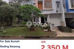 Hunian Nyaman Asri 3 KT Siap Pakai di Gading Serpong Tangerang Hunian Nyaman Asri 3 KT Siap Pakai di Gading Serpong Tangerang