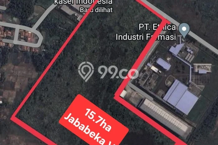Lahan Dijual Lokasi Strategis di Bekasi dengan Luas 157000m2 Lahan Dijual Lokasi Strategis di Bekasi dengan Luas 157000m2