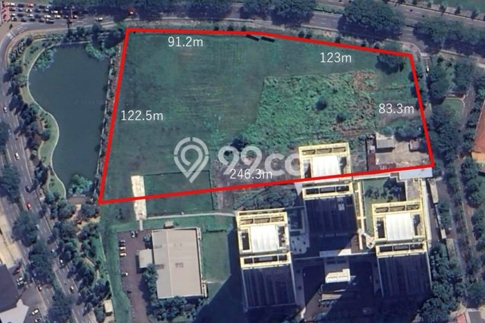Dijual Tanah Lokasi BSD, Tangerang Seluas 24329m2 Dijual Tanah Lokasi BSD, Tangerang Seluas 24329m2