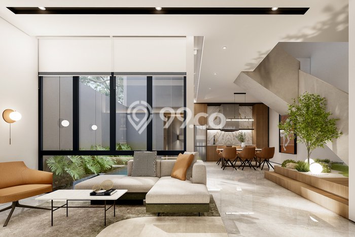 Hunian Mewah LB 165m2 Siap Huni Desain Elegan di Kerobokan, Badung Hunian Mewah LB 165m2 Siap Huni Desain Elegan di Kerobokan, Badung