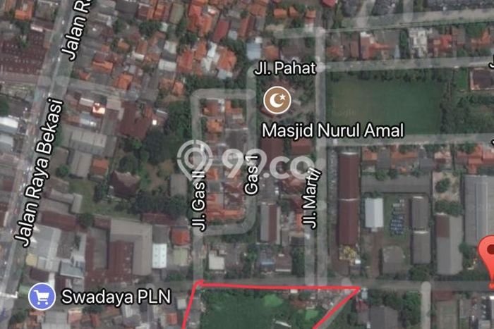 Dijual Tanah di Cakung, Luas 6543m², Area Potensial Dijual Tanah di Cakung, Luas 6543m², Area Potensial
