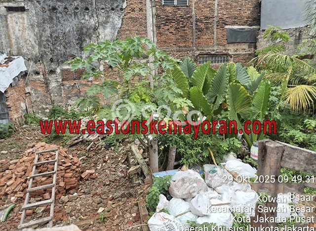 Tanah Kavling untuk Dijual di Sawah Besar Jakarta Pusat 117m2 Tanah Kavling untuk Dijual di Sawah Besar Jakarta Pusat 117m2