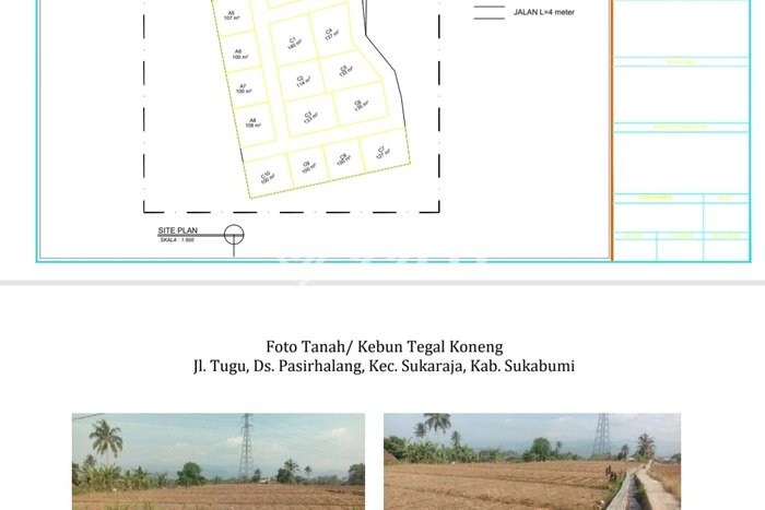 Kavling Tanah Dijual di Sukaraja Sukabumi Spesifikasi 5431m2 Kavling Tanah Dijual di Sukaraja Sukabumi Spesifikasi 5431m2