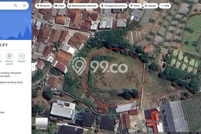 Lahan untuk Dijual Lokasi Lembang, Bandung Barat Luas 3497m2 SHM Lahan untuk Dijual Lokasi Lembang, Bandung Barat Luas 3497m2 SHM