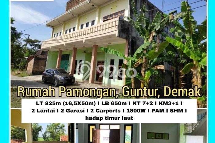Properti Strategis 7 KT Luas Tanah 825m2m² di Guntur, Demak Properti Strategis 7 KT Luas Tanah 825m2m² di Guntur, Demak