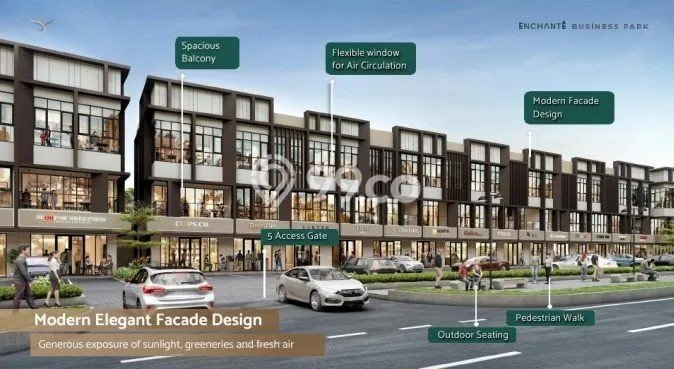 Unit Ruko Dijual di BSD Tangerang Selatan Luas Bangunan 133m2 Unit Ruko Dijual di BSD Tangerang Selatan Luas Bangunan 133m2