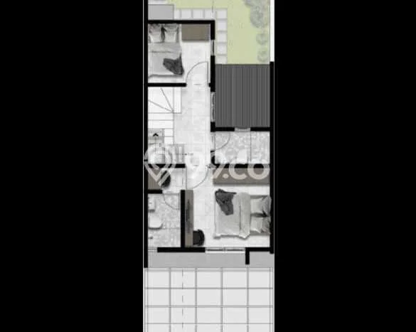 Rumah Modern 3 Kamar LT 65m2 di Jakarta Garden City Rumah Modern 3 Kamar LT 65m2 di Jakarta Garden City