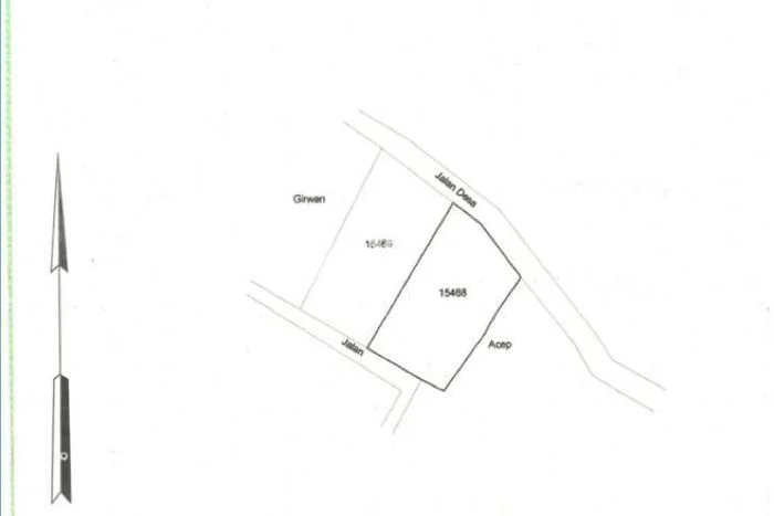 Untuk Dijual Tanah di Bogor, Luas 1087m2 SHM Untuk Dijual Tanah di Bogor, Luas 1087m2 SHM