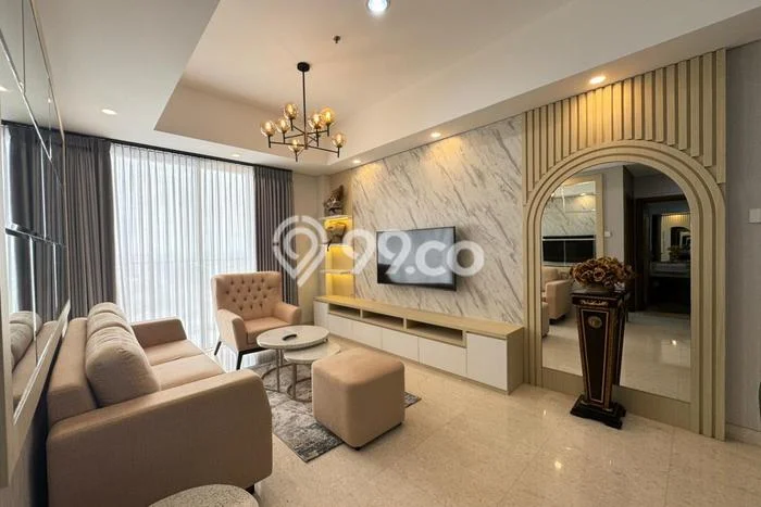 Apartemen Nyaman untuk Disewa, 2 Kamar di Jakarta Selatan Apartemen Nyaman untuk Disewa, 2 Kamar di Jakarta Selatan