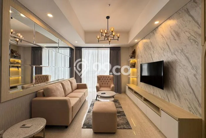 Apartemen Nyaman untuk Disewa, 2 Kamar di Jakarta Selatan Apartemen Nyaman untuk Disewa, 2 Kamar di Jakarta Selatan