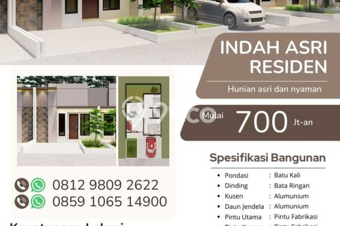 Hunian Nyaman Asri 2 KT Siap Pakai di Kreo Tangerang Hunian Nyaman Asri 2 KT Siap Pakai di Kreo Tangerang