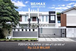 For Sale! Premium House LT 300m2 Desain Elegan di Permata Buana For Sale! Premium House LT 300m2 Desain Elegan di Permata Buana