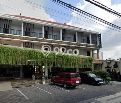 Hotel Strategis di Kuta, Luas 1645m2m², Area Niaga Hotel Strategis di Kuta, Luas 1645m2m², Area Niaga