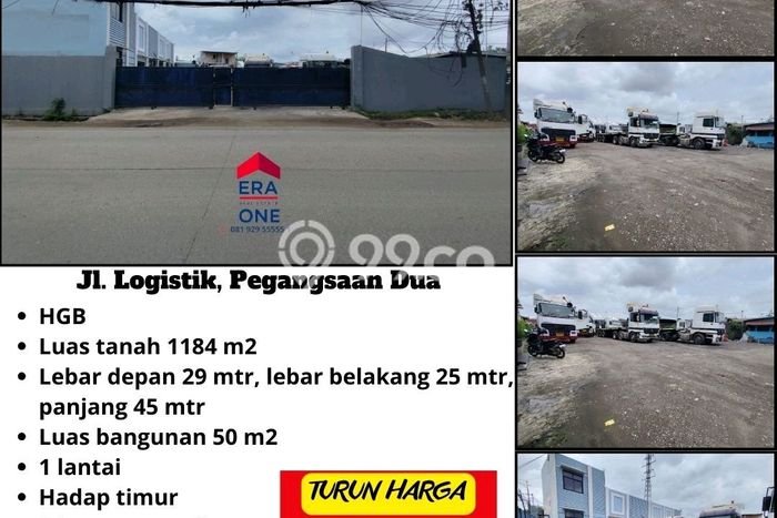 Tanah Lokasi Strategis di , Luas 1184m2m², Akses ke Fasilitas, Lingkungan Nyaman Tanah Lokasi Strategis di , Luas 1184m2m², Akses ke Fasilitas, Lingkungan Nyaman