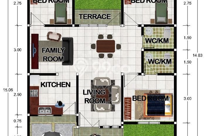 Rumah Modern Minimalis 3 Kamar Bisa Langsung Pindah di Marpoyan Damai Rumah Modern Minimalis 3 Kamar Bisa Langsung Pindah di Marpoyan Damai