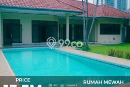 Ready to Use! Luxury House LT 916m2 Desain Modern di Cipete Ready to Use! Luxury House LT 916m2 Desain Modern di Cipete