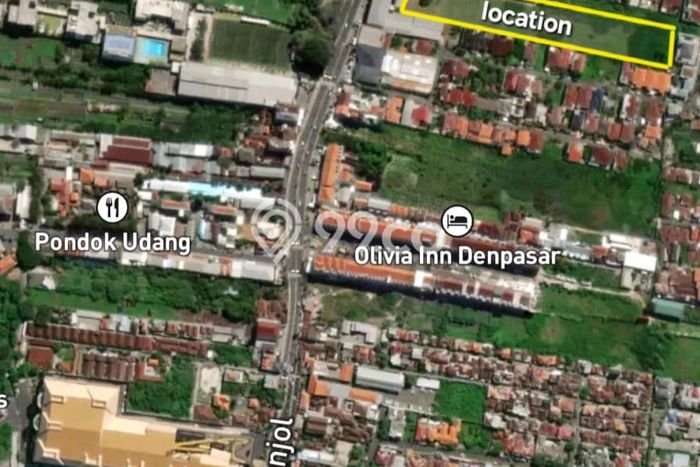 Lahan Kosong Dijual di Denpasar dengan Area 12m2 Lahan Kosong Dijual di Denpasar dengan Area 12m2