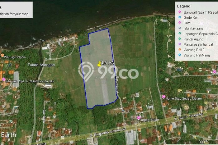 Tanah Dijual Area Strategis di Singaraja Buleleng 45m2 Tanah Dijual Area Strategis di Singaraja Buleleng 45m2