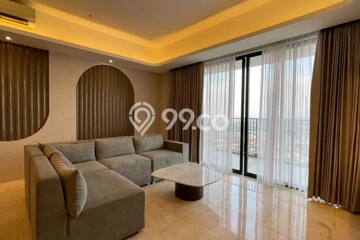 Apartemen Nyaman untuk Disewa, 3 Kamar di Jakarta Selatan Apartemen Nyaman untuk Disewa, 3 Kamar di Jakarta Selatan