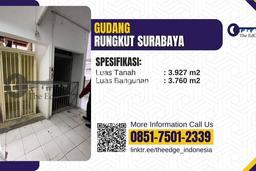 Gudang Dijual di Surabaya LT 3927m2 & LB 3760m2 Lokasi Terbaik! Gudang Dijual di Surabaya LT 3927m2 & LB 3760m2 Lokasi Terbaik!