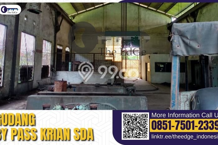 Gudang Paling Dicari LB 15000m2 Dijual di Krian Gudang Paling Dicari LB 15000m2 Dijual di Krian
