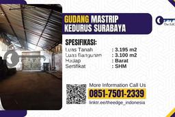 Dijual! Gudang di Karangpilang Surabaya LT 3195m2 / LB 3100m2 Kawasan Strategis Dijual! Gudang di Karangpilang Surabaya LT 3195m2 / LB 3100m2 Kawasan Strategis