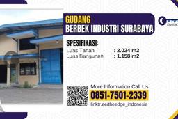 Gudang untuk Disewa di Pusat Surabaya Luas Bangunan 1158m2 Gudang untuk Disewa di Pusat Surabaya Luas Bangunan 1158m2