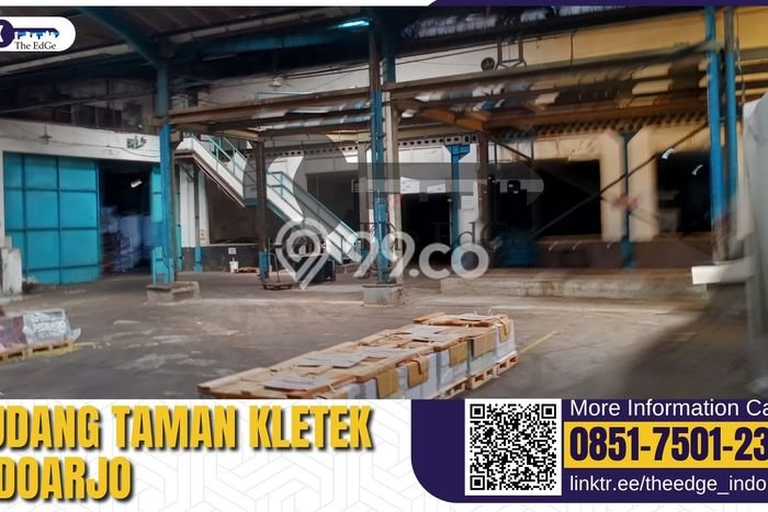 FOR SALE! Gudang di Taman Sidoarjo, LT 10074m2, LB 7729m2 FOR SALE! Gudang di Taman Sidoarjo, LT 10074m2, LB 7729m2
