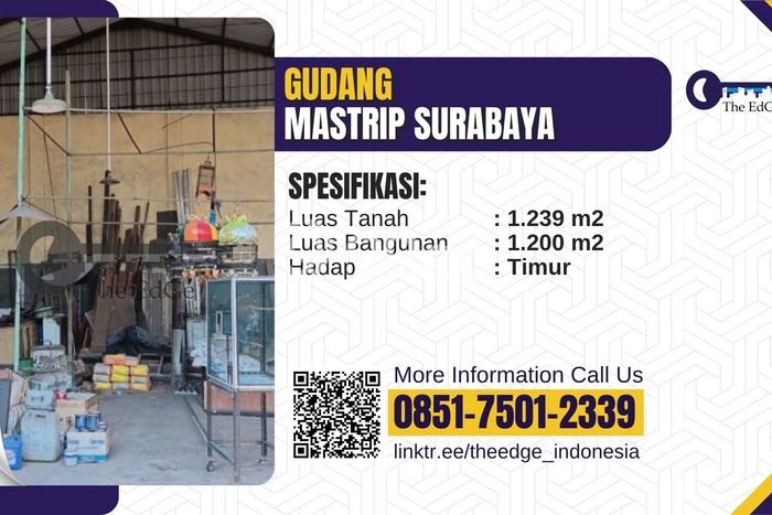 Paling Diincar! Gudang Dijual di Karangpilang Harga Kompetitif Paling Diincar! Gudang Dijual di Karangpilang Harga Kompetitif
