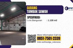 Disewakan Gudang komersial di Waru luas bangunan 1128m2 Disewakan Gudang komersial di Waru luas bangunan 1128m2