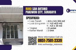Unit Ruko Disewakan di Pakuwon CIty di Area Ramai & Strategis Unit Ruko Disewakan di Pakuwon CIty di Area Ramai & Strategis
