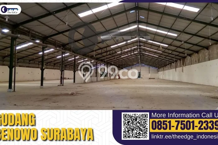 Gudang untuk Disewa di Pusat Surabaya Luas Bangunan 15000m2 Gudang untuk Disewa di Pusat Surabaya Luas Bangunan 15000m2