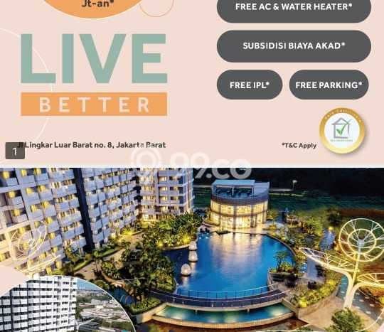 Apartemen Favorit Nyaman Dijual di Jakarta Barat dengan 1 Kamar Tidur Apartemen Favorit Nyaman Dijual di Jakarta Barat dengan 1 Kamar Tidur