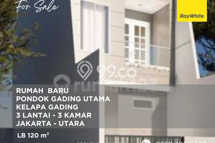 Dijual Rumah 3 Kamar Lokasi Ideal Bagus dan Strategis di Kelapa Gading Dijual Rumah 3 Kamar Lokasi Ideal Bagus dan Strategis di Kelapa Gading