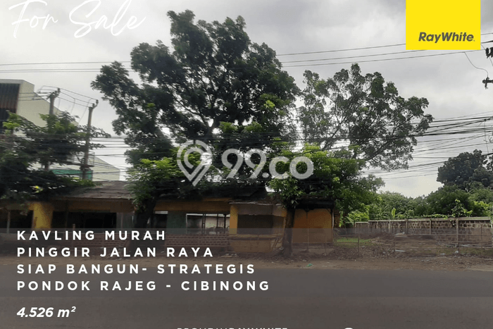 Kavling Tanah Dijual di Cibinong, Bogor, Luas 4526m2 Area Strategis Kavling Tanah Dijual di Cibinong, Bogor, Luas 4526m2 Area Strategis
