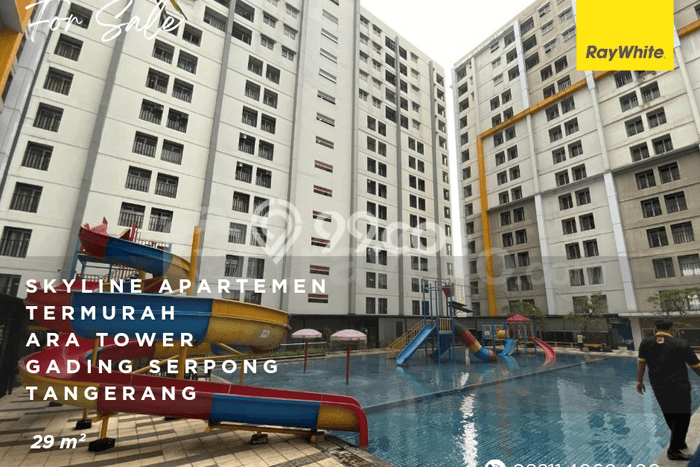 Dijual Apartemen 0 KT 1 KM di Gading Serpong Luas 29m2 Dijual Apartemen 0 KT 1 KM di Gading Serpong Luas 29m2
