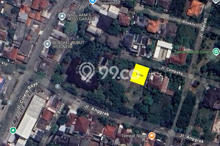 Kavling Tanah di Cinere Dijual Luas 690m2 Legalitas SHM Kavling Tanah di Cinere Dijual Luas 690m2 Legalitas SHM
