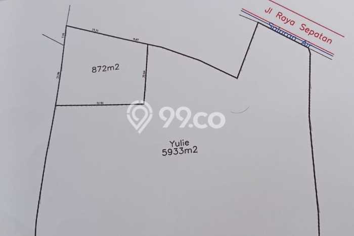 Jarang Ada! Tanah di Sepatan Punya Luas 6m2 SHM Jarang Ada! Tanah di Sepatan Punya Luas 6m2 SHM