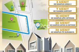 Rumah Modern Cantik 2 Kamar Bisa Langsung Pindah di Waru Rumah Modern Cantik 2 Kamar Bisa Langsung Pindah di Waru