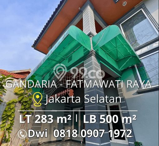 Hunian Mewah LB 500m2 Siap Pakai Desain Elegan di Gandaria, Jakarta Selatan Hunian Mewah LB 500m2 Siap Pakai Desain Elegan di Gandaria, Jakarta Selatan