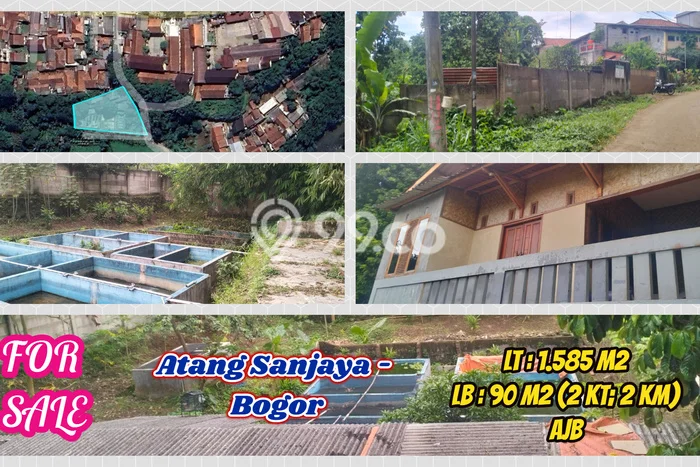 Kavling Tanah Dijual di Ranca Bungur Bogor Spesifikasi 1585m2 Kavling Tanah Dijual di Ranca Bungur Bogor Spesifikasi 1585m2