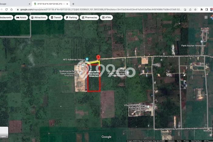 Tanah di Payung Sekaki, Pekanbaru Luas 18588m2 Dijual Segera Tanah di Payung Sekaki, Pekanbaru Luas 18588m2 Dijual Segera