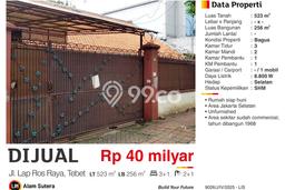 Rumah LT 523m² area Tebet, Dekat Tebet, Jakarta Selatan, Jakarta Selatan Rumah LT 523m² area Tebet, Dekat Tebet, Jakarta Selatan, Jakarta Selatan