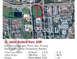 Tanah Dijual di Tangerang Seluas 4118m2 Strategis Tanah Dijual di Tangerang Seluas 4118m2 Strategis