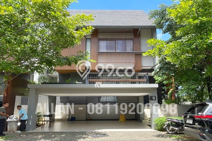 Rumah Elit LB 248m2 Siap Huni Desain Elegan di BSD Green Wich, Tangerang Rumah Elit LB 248m2 Siap Huni Desain Elegan di BSD Green Wich, Tangerang