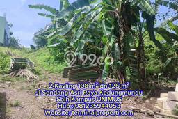 Dijual Tanah Lokasi Kedungmundu, Semarang Seluas 126m2 Dijual Tanah Lokasi Kedungmundu, Semarang Seluas 126m2