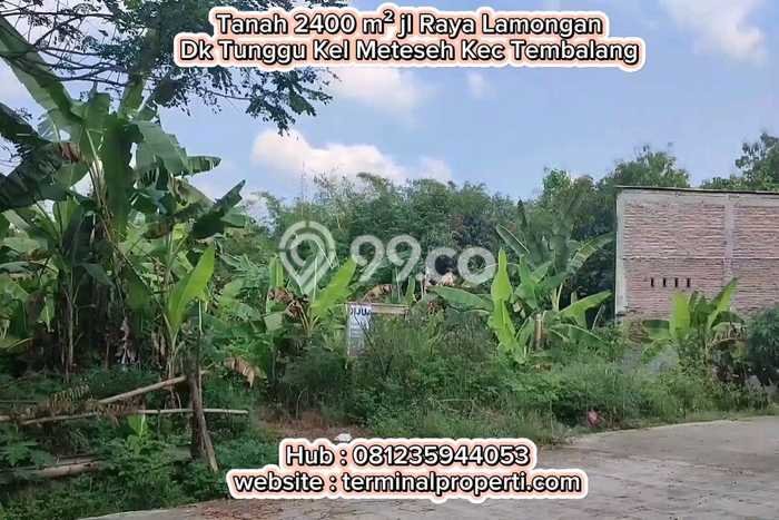 Tanah Kavling Dijual di Meteseh, Semarang dengan Luas Tanah 2400m2 Tanah Kavling Dijual di Meteseh, Semarang dengan Luas Tanah 2400m2