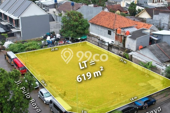 Tanah Lokasi Strategis Kawasan Kebayoran Baru, Luas 619m2m², Ideal untuk Investasi Tanah Lokasi Strategis Kawasan Kebayoran Baru, Luas 619m2m², Ideal untuk Investasi