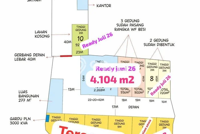 Gudang paling strategis disewakan di Periuk Tangerang Gudang paling strategis disewakan di Periuk Tangerang